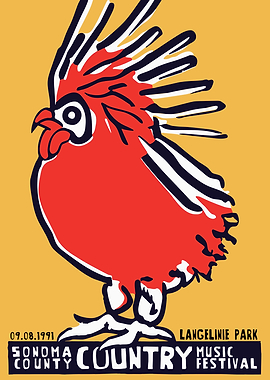 Sonoma County Music Poster