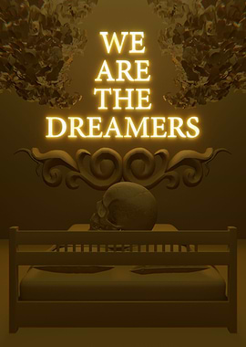 Dreamers Gold 3D Quote