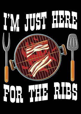 Barbecue Grilling Ribs