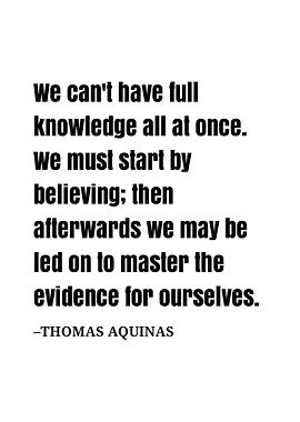 Thomas Aquinas quote