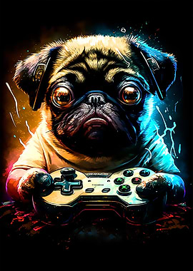 Pug Play Console Game