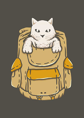 Cute Cat Backpack