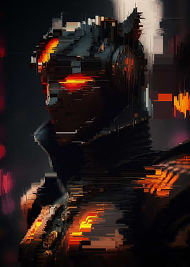 Cyberpunk Robot 1