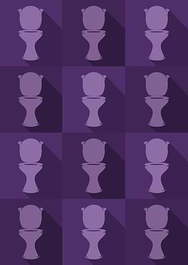 Toilet Icons Pop Art