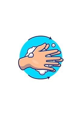 Washing Hand Cartoon