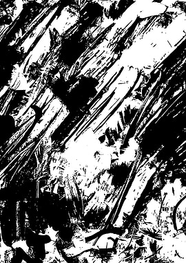 Black and White Abstract