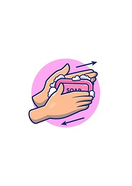 Washing Hand With Soap