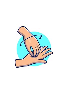 Washing Hand Cartoon