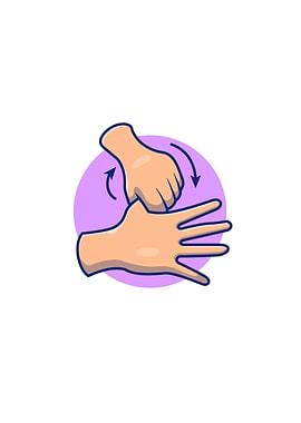 Washing Hand Cartoon