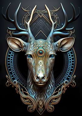 Mystical Astrology Deer