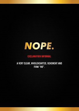 nope