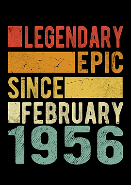 Birthday February 1956