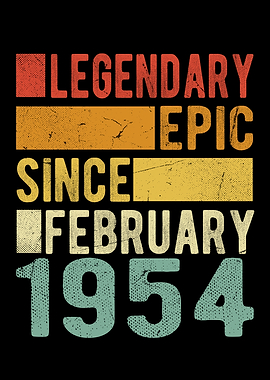 Birthday February 1954