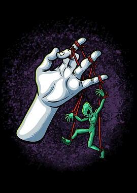 Alien caught red handed