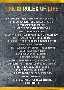 the 12 rules of life