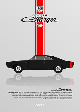 dodge charger old car 1970