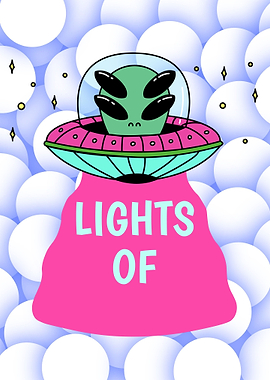 Alien UFO Lights Off