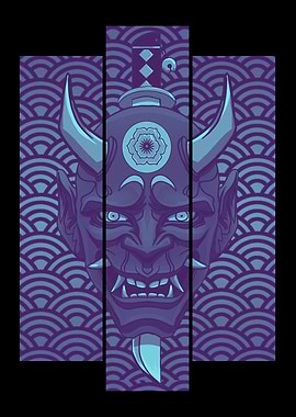 Japanese Hannya Mask