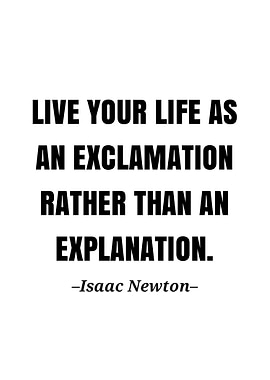 Isaac Newton quote