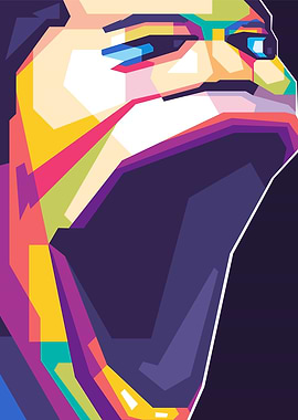 Face Funny Popart Art