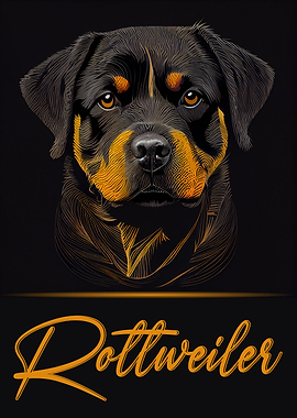 Rottweiler Portrait