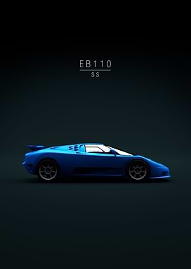 1992 Bugatti EB110 SS