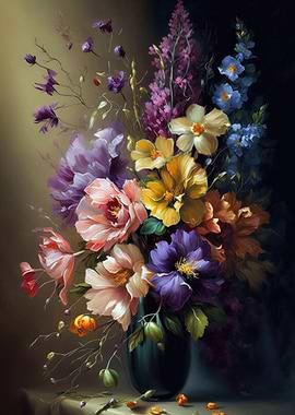 Flower Art Series Style 8