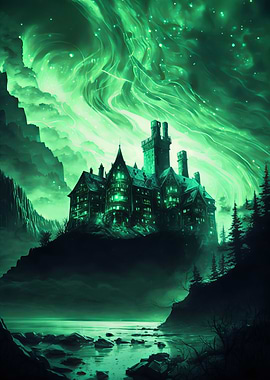 Castle of Green Auroras