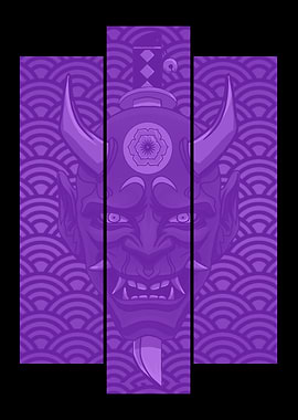 Japanese Hannya Mask