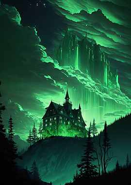 Castle of Green Auroras