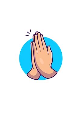 Namaste Hand Sign Gesture