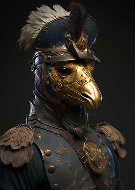 Chicken War Portrait 5