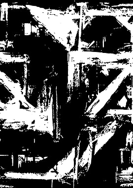 Black and White Abstract