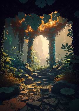 Serenity in the woods