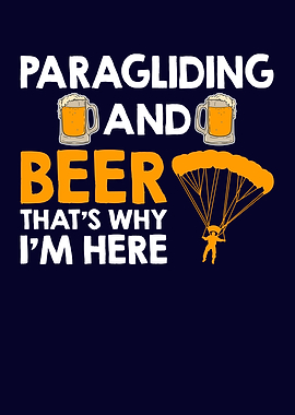 Paragliding And Beer
