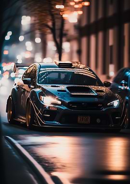 Subaru WRX STI in NYC