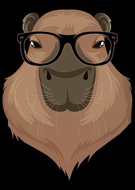 Capybara Mom Dad Rodent