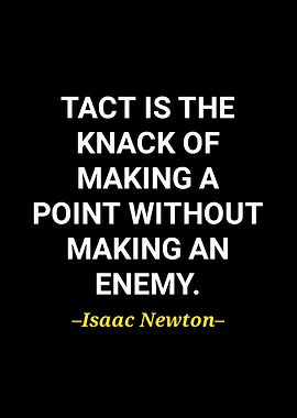 Isaac Newton quote