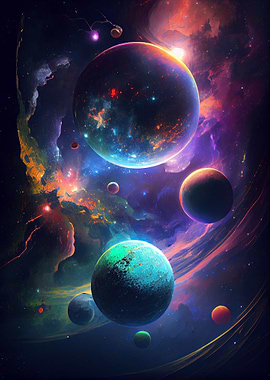 Insane Galaxy Planets