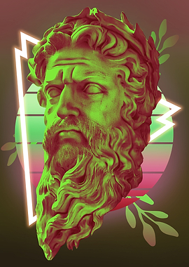 Greek Statue Vaporwave