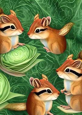 Adorable Chipmunks