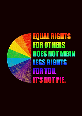 Equal Rights Are Not Pie