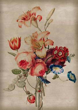 Vintage Flower Bouquet