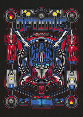 Optimus Prime Iconic Badge