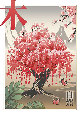 Traditional Japan Tree