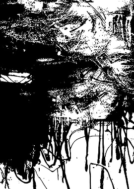 Black and White Abstract