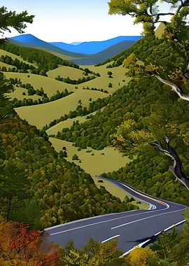 Skyline Drive Shenandoah