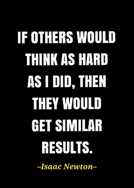 Isaac Newton quote