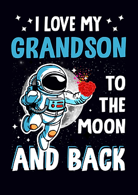 Love Grandson Moon