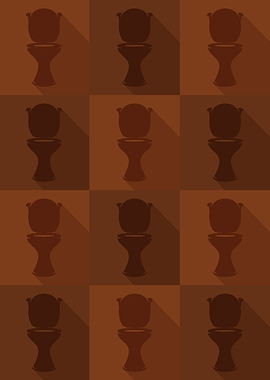Toilet Icons Pop Art